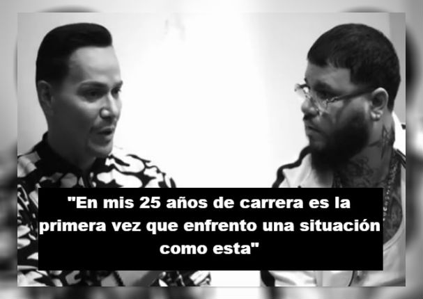 Victor Manuelle se pronuncia al ser acusado de fomentar violencia. Victor Manuelle se pronuncia al ser acusado de fomentar violencia.