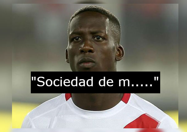 Luis Advíncula se indigna y arremete contra imagen racista (FOTO) Luis Advíncula se indigna y arremete contra imagen racista (FOTO)