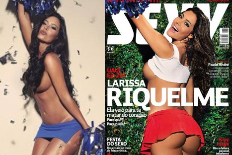 Larissa Riquelme se 'desnuda' para publicación brasileña