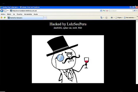 Hackean web de la Fundación Telefónica