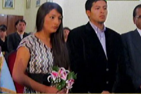 Magaly Solier se casó con ciclista Erick Mendoza