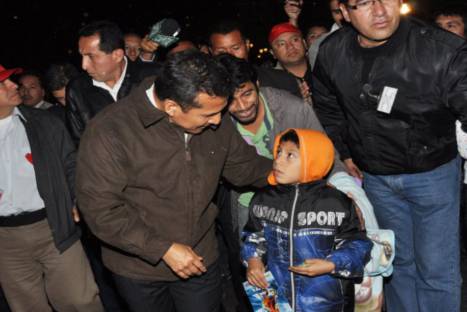 Simulacro de sismo habría dejado 50 mil 'muertos', según presidente Ollanta Humala