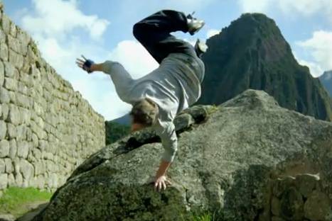 Video: Machu Picchu es el protagonista de nuevo video de 'acrobacias extremas'