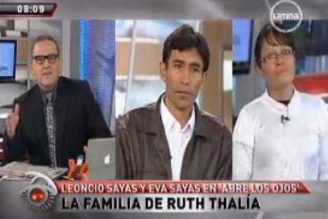 VIDEO: Beto Ortiz se disculpó con familiares de Ruth Thalía