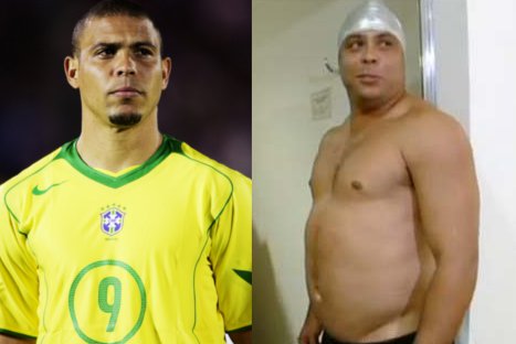 VIDEO: Ronaldo ahora pesa 118 kilos y se compromete a 'bajar la barriga'