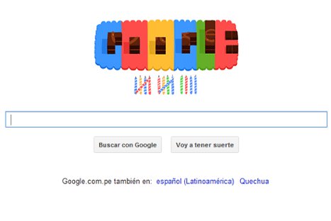 Google celebra su cumpleaños con nuevo doodle