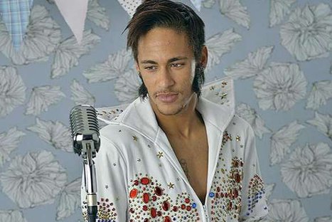 FOTOS: Neymar se disfraza de tortuga ninja, vaca y hasta de mariposa para campaña