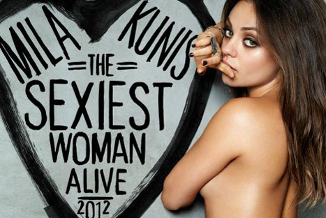 FOTOS: Mila Kunis, la mujer más sexy del 2012, según Esquire