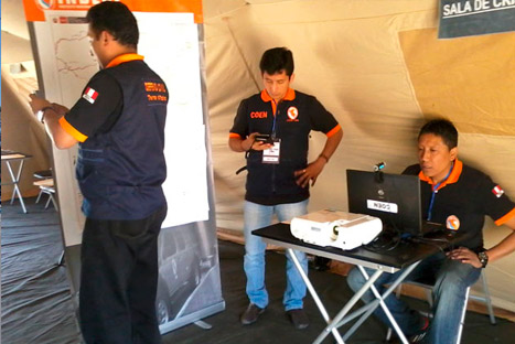 FOTOS: Simulacro binacional entre Perú y Chile se llevó a cabo con éxito