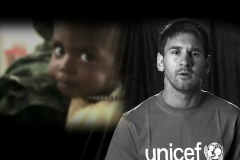 VIDEO: Lionel Messi y UNICEF se unen para acabar con la mortalidad infantil