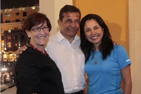 Susana Villarán tuvo un 'lapsus' durante encuentro con Ollanta Humala y Nadine Heredia -VIDEO