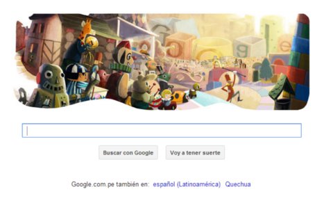Google celebra la Navidad con nuevo doodle