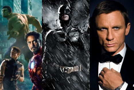 ¿Cuáles fueron las 5 películas más taquilleras del 2012?