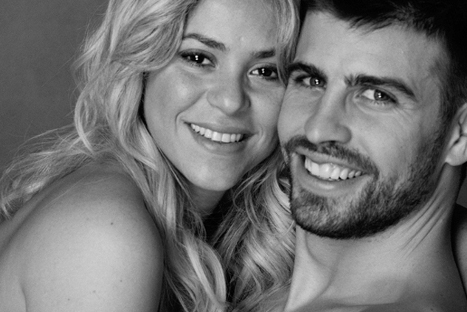 Shakira y Piqué se fotografiaron 'semidesnudos' para campaña a favor de los niños