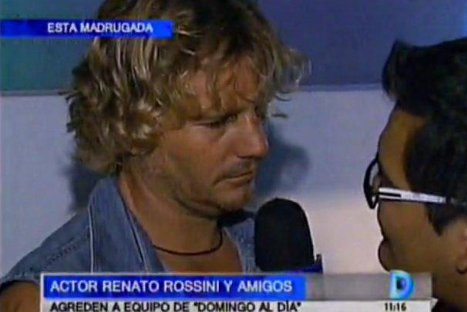 Renato Rossini agredió a periodistas en discoteca de Punta Hermosa - VIDEO