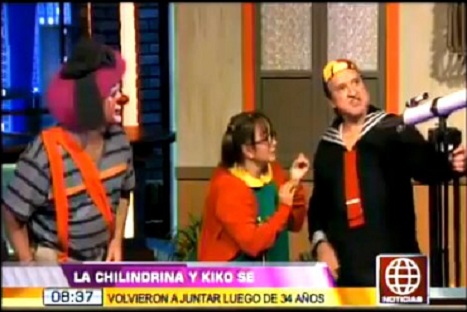 Chilindrina y Quico se juntaron después de 34 años - VIDEO