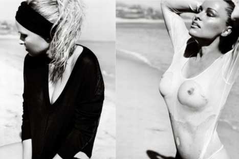 Pamela Anderson recuerda sus épocas de Baywatch en sesión con Mario Testino – FOTOS