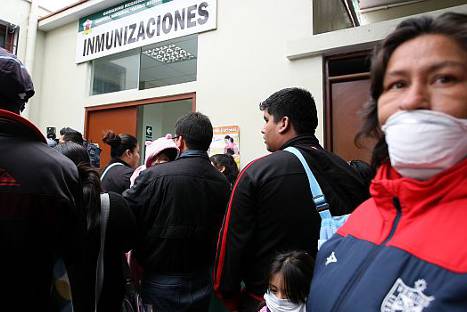 Gripe AH1N1: Infectados superan los 130 y hay 8 fallecidos