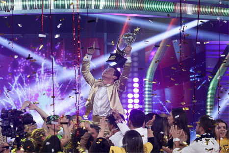 Gino Pesaressi se coronó como ganador de 'El Gran Show'