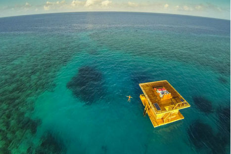 Construyen un resort debajo del mar - FOTOS