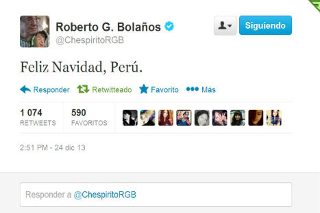 ¡ 'Chespirito' saludó a el Perú por Navidad!