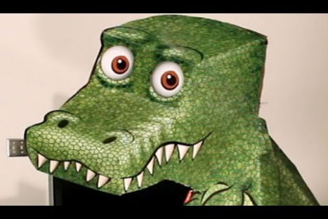 Ilusión óptica de T Rex es un boom en el internet - VIDEO