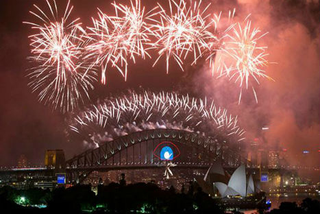 FOTOS: Australia ya recibió el 2014 y a lo grande
