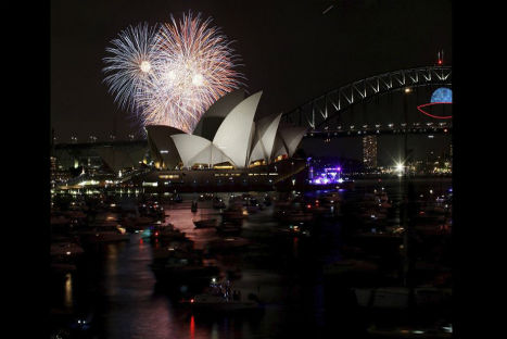 FOTOS: Australia ya recibió el 2014 y a lo grande