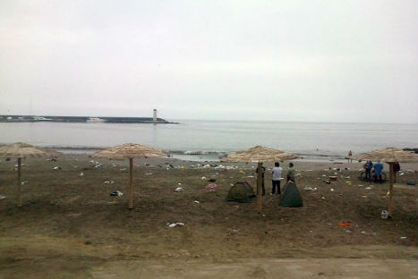 Así quedaron las playas luego de año nuevo - FOTOS