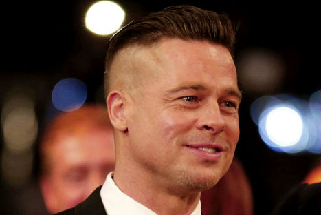 Brad Pitt luce nuevo look que sorprende a sus fans