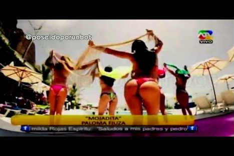 Paloma Fiuza lanzó el adelanto de su videoclip 'La mojadita' -VIDEO