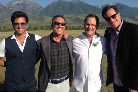 Integrantes de 'Tres por Tres se reencontraron en la boda del 'Tío Joey' (FOTOS)