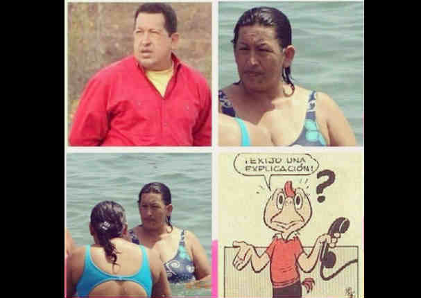 'La doble' de Hugo Chávez genera divertidos 'memes' en las redes sociales (FOTOS)