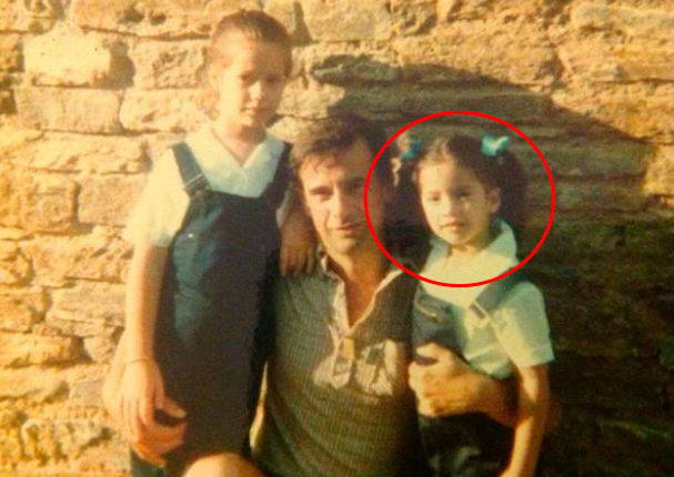 Mira cómo lucía Melania Urbina cuando era una niña (FOTO)