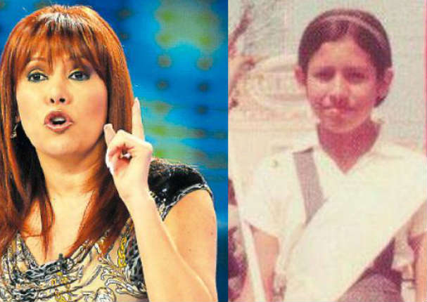 Se revelan fotos inéditas de la infancia de Magaly Medina (FOTOS)