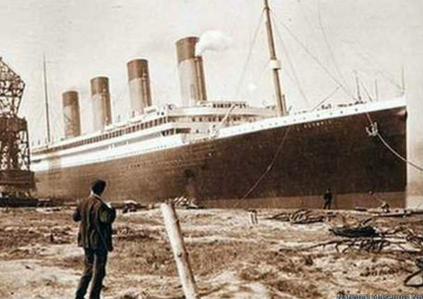 Mira las fotos inéditas del primer viaje del Titanic (FOTOS)
