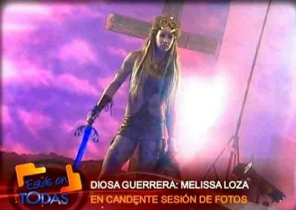 Melissa Loza se transformó en ‘Xena, la princesa guerrera’ (FOTOS/VIDEO)