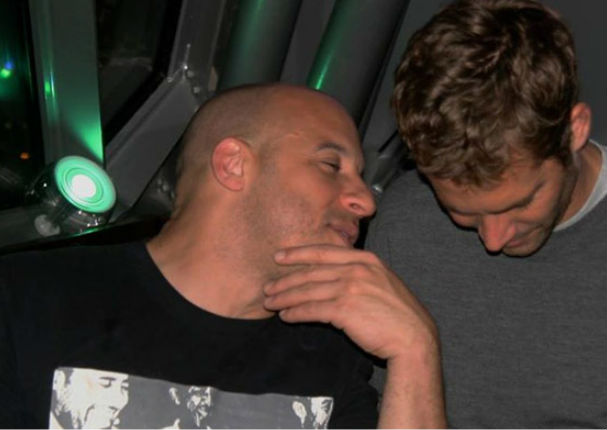 Vin Diesel comparte foto inédita junto a Paul Walker (FOTO)