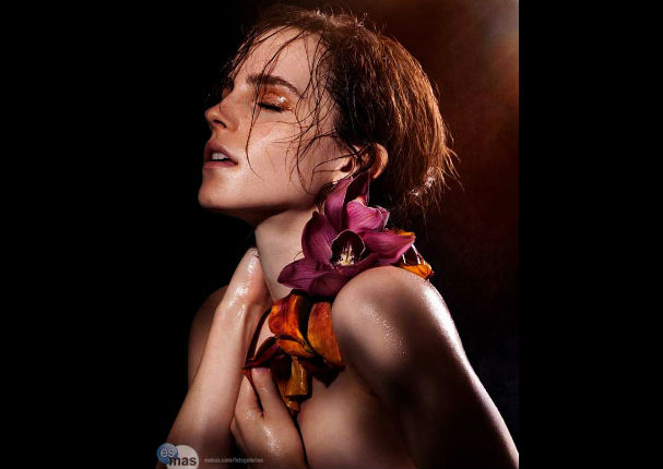 Mira la sensual sesión de fotos que protagonizó Emma Watson (FOTOS)