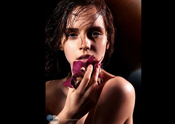 Mira la sensual sesión de fotos que protagonizó Emma Watson (FOTOS)