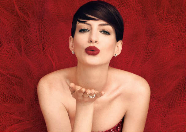 Mira cómo luce la actriz de hollywood Anne Hathaway sin maquillaje (FOTOS)