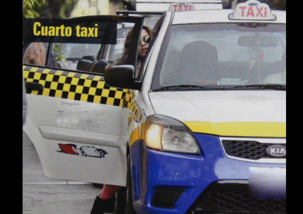 Milett Figueroa pide 'rebaja' a la hora de tomar taxi (FOTOS)