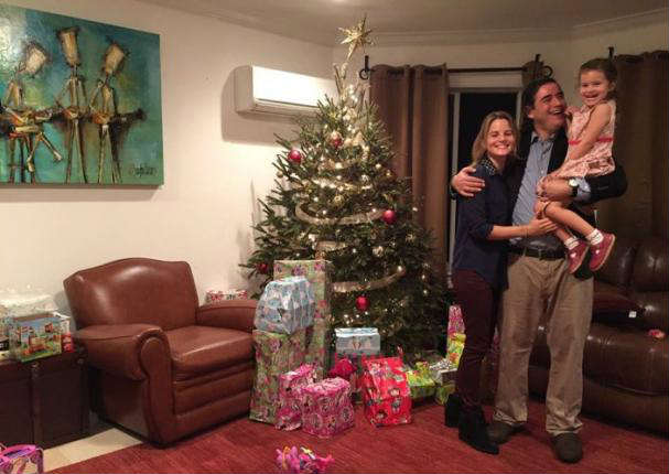 Mira cómo Jaime Bayly disfrutó de la Navidad al lado de su familia (FOTOS)