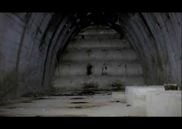 Salen a la luz imágenes de de un túnel secreto donde Hitler desarrollaba la bomba atómica (FOTOSO)