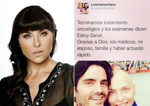Lorena Meritano anunció que superó el cáncer (FOTOS)