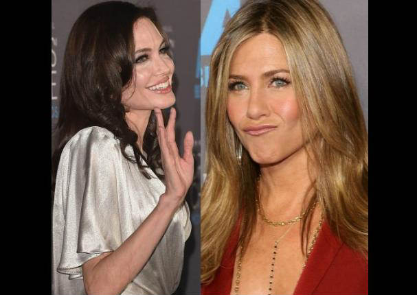 Angelina Jolie y Jennifer Aniston se reencontraron en evento público (FOTOS)