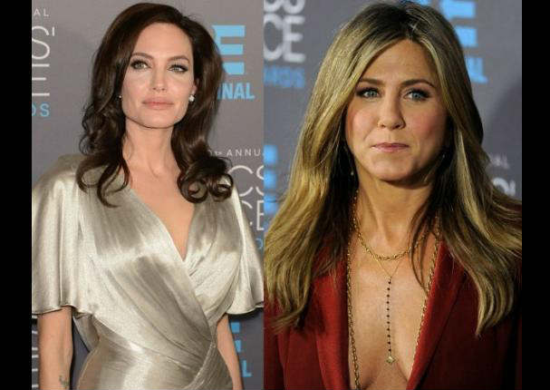 Angelina Jolie y Jennifer Aniston se reencontraron en evento público (FOTOS)