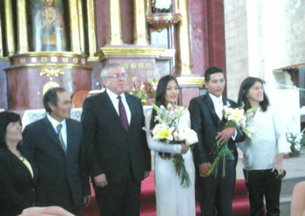 Magaly Solier contrajo matrimonio religioso en Huanta (FOTOS)