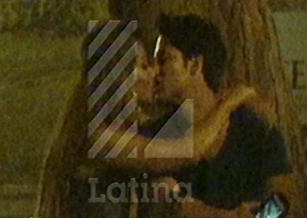 Melissa Loza fue 'ampayada' besándose con nuevo integrante de 'Esto es Guerra' (FOTOS)