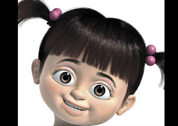 'Boo' la niña de 'Monsters Inc' existe en la vida real (FOTOS)